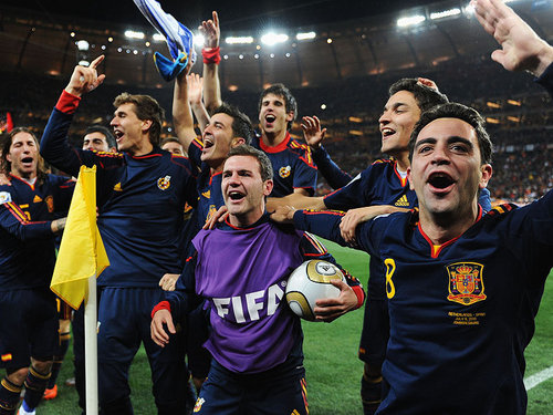  Spain win World Cup