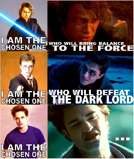 the chosen one - Harry Potter vs Twilight photo (13750153) - fanpop