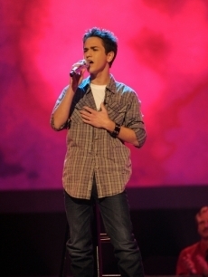 Aaron singing
