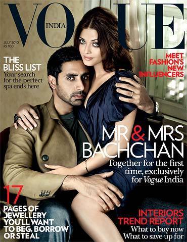 Aishwarya Rai & Abhishek Bachchan -  "VOGUE" July 2010