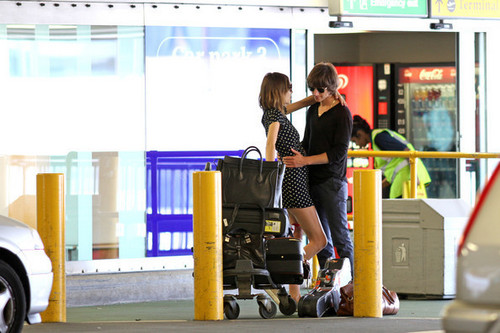 Alexa and Alex at Heathrow Airport (June 25)