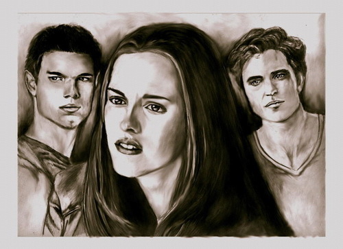  Bella, Edward and Taylor