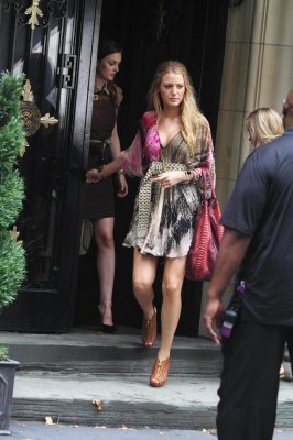  Blake Lively and Leighton Meester 14th July Season 4