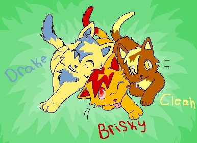  Brisky, Cleah, and canard, drake - the best of Friends ;3