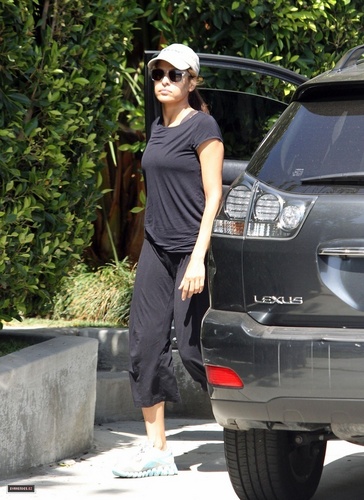  Eva leaving a gym in Los Angeles