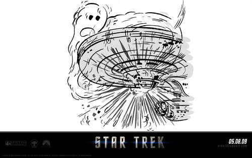  तारा, स्टार Trek Sketch