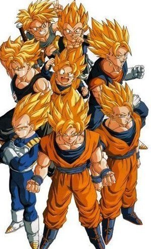  everyone in this foto is a Super saiyens