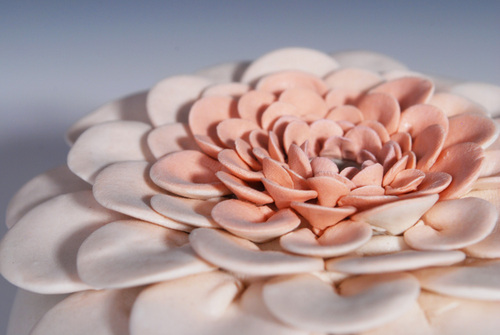  Handmade Lotus fiore Vase in porcellana, in porcellana Pottery