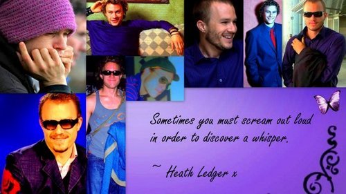  Heath Ledger <3