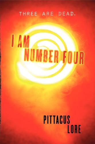  I AM NUMBER FOUR book cover!!