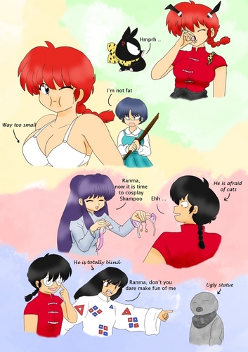  Ranma 1/2 - Ranma Attempts to Cosplay