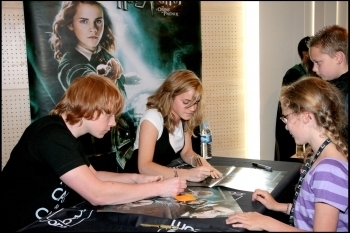  Romione - Order of the Phoenix Autograph Signing Session at FNAC Paris