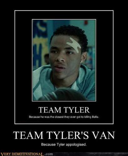  Team Tyler's furgone, van