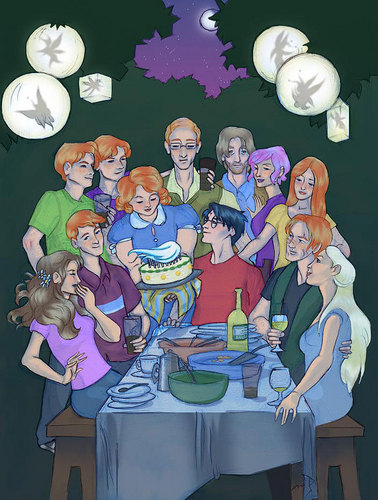  Weasley Family 木, ツリー