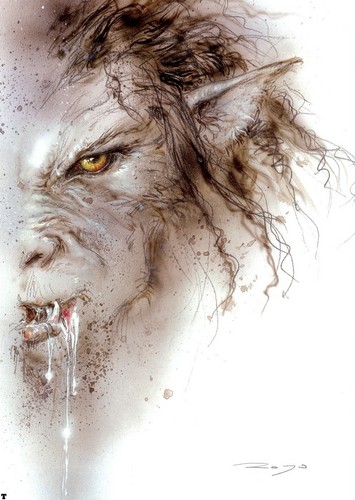 Werewolves by Luis Royo