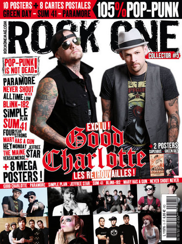  Benji & Joel rocking the cover of Rock One Magazine!