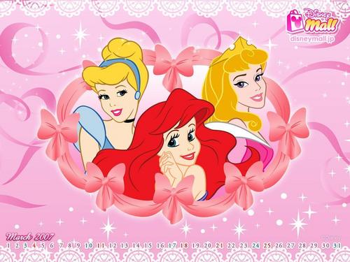  Cinderella, Ariel & Aurora