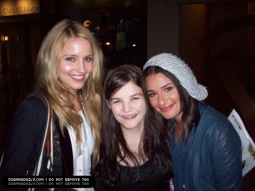  Dianna & lea and 粉丝