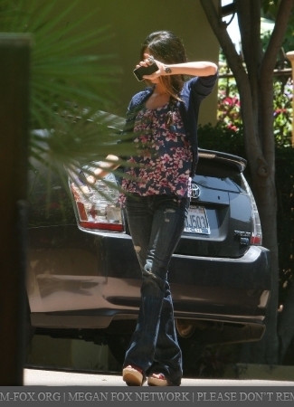  Megan out in Beverly Hills