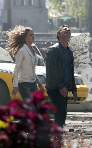  On Set of "Transformers 3"