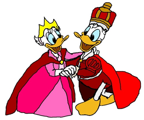 Prince Donald and Princess Daisy