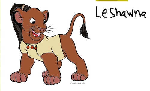  Request for taytrain97: LeShawna as a lion