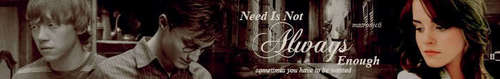  need is not enough