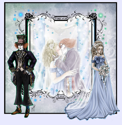  *~*Wedding Pic*~* Fanfiction Illustration - From this moment...*~*// AliceXMadHatter