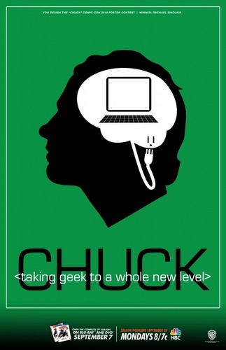  "You ubunifu the 'Chuck' Comic-Con Poster" Contest Winner