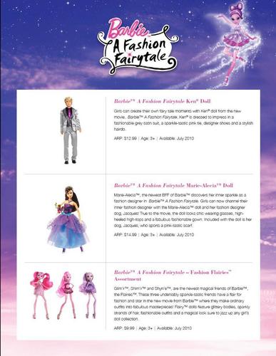  búp bê barbie Fashion Fairytale