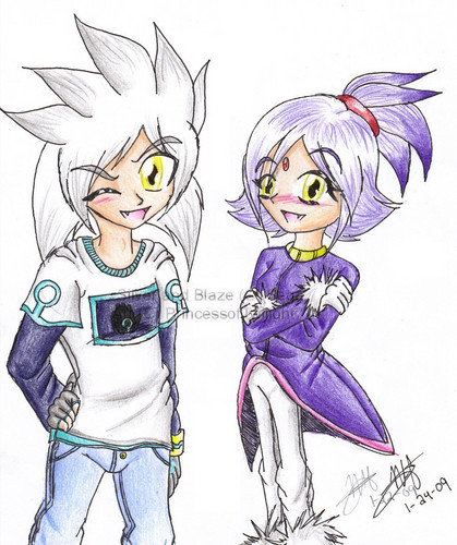  Blaze and Silver human form