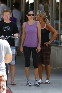  Courteney out in Michigan