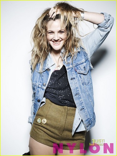  Drew Barrymore Covers 'Nylon' August 2010