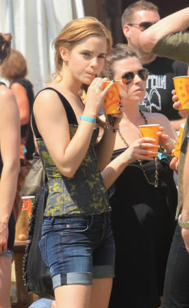  Emma Watson at Glastonbury Festival