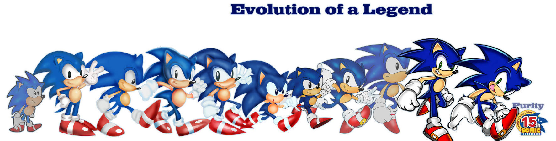 Evolution of The Legend: Sonic