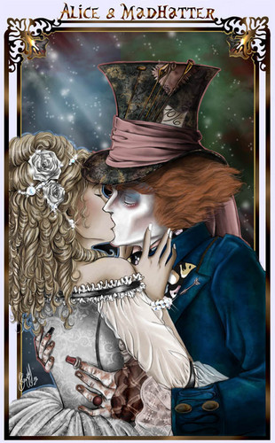 Fanfiction-Cover > Burtons Alice im Wunderland 2 // AliceXMadHatter