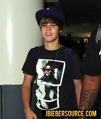  Justin departing at LAX airport