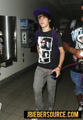  Justin departing at LAX airport