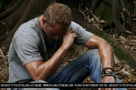 Kellan Behind the Scenes of 'the Tribe: the Forgotten Ones'