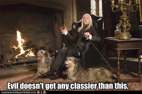  Lucius Malloy... I mean Malfoy.