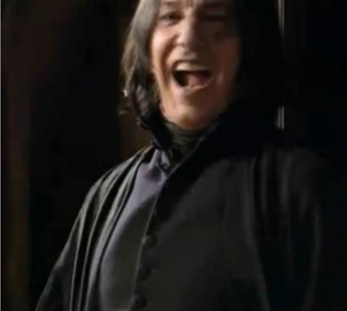 Severus laughing. half-blood prince. severus snape. added by. 