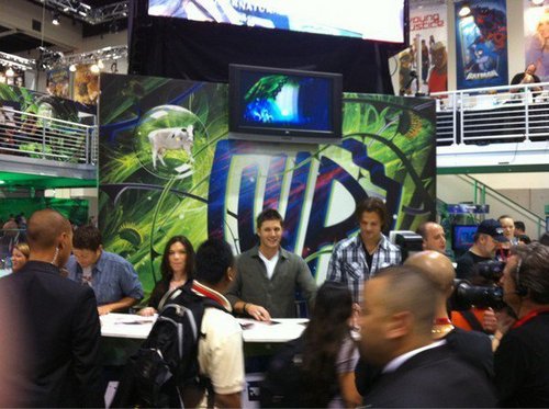 Supernatural Cast at the Comic-Con