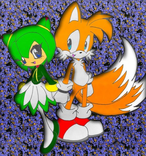  Tails + Cosmo (colored)