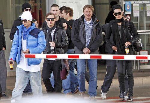  Tokio Hotel Members at the Nice Airport