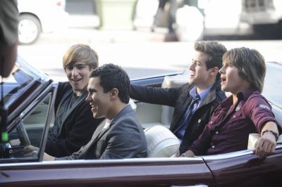  BTR on the set of The City is Ours