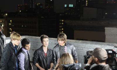  BTR on the set of The City is Ours