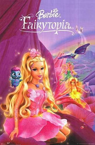  búp bê barbie Fairytopia movie poster