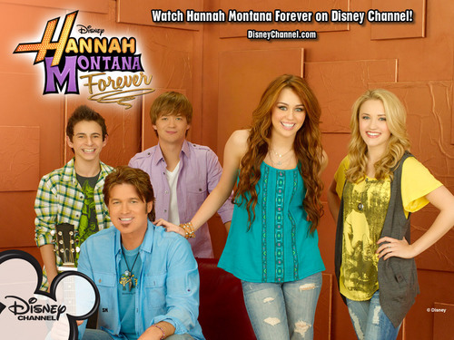  Hannah Montana Forever promotional karatasi la kupamba ukuta
