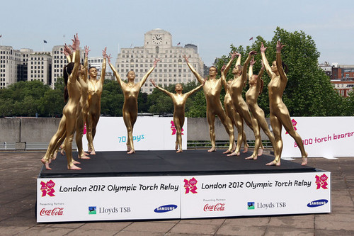  লন্ডন 2012 Olympic Torch Relay Photocall (May 26)
