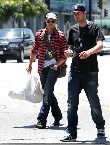 Out and about in West Hollywood - 29 July 2010